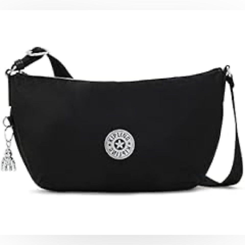 Kipling Anila Crossbody Shoulder Bag - Black Shine